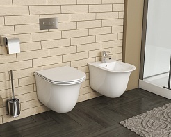 Grossman Биде подвесное GR-B4412 белое – фотография-2